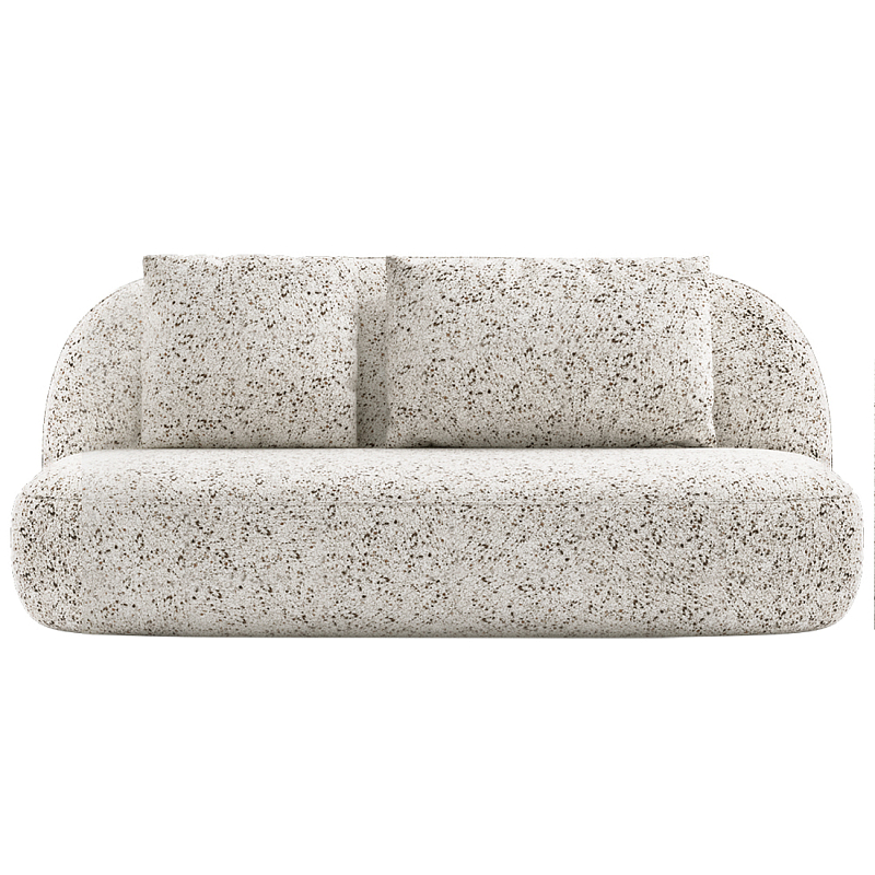 Двухместный диван Orus Белый в Москве | Loft Concept 