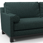 Мебельная ткань Шенилл темно-зеленый цвет 138 см T4-39 варинант исполнения - 2 | Loft Concept в Москве