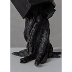 Скульптура «Окаменелый рост», Черный объект варинант исполнения - 3 | Loft Concept в Москве