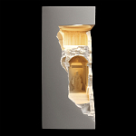 Встраиваемый в стену гипсовый светильник под покраску в античном стиле Antiquity Athena варинант исполнения - 7 | Loft Concept в Москве