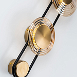 Бра со стеклянными плафонами в форме дисков Savio Brown Glass Disc Light варинант исполнения - 2 | Loft Concept в Москве