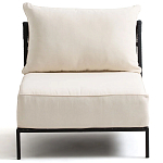 Уличное кресло Alaric Armchair Black варинант исполнения - 2 | Loft Concept в Москве