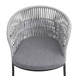 Кресло с декоративным плетением на спинке и подлокотниках Armchair Weaving варинант исполнения - 5 | Loft Concept в Москве