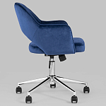Кресло для компьютерного стола Veloury Blue варинант исполнения - 3 | Loft Concept в Москве