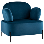 Мягкое кресло на ножках из металла COLOR BLOCK варинант исполнения - 1 | Loft Concept в Москве