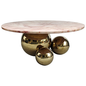 Кофейный стол Ball Metal Gold Coffee Table