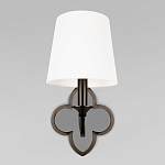 Бра с белым текстильным абажуром и фигурным основанием с зеркальной вставкой Vitorino варинант исполнения - 18 | Loft Concept в Москве