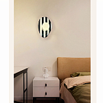 Бра полосатое из мрамора Shaw Marble Lighting варинант исполнения - 1 | Loft Concept в Москве