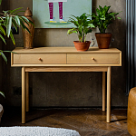 Деревянная консоль с 2-мя ящиками Marleen Wooden Console варинант исполнения - 2 | Loft Concept в Москве