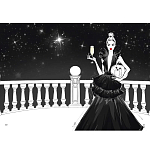 Megan Hess. Te Lttle Blk Dess варинант исполнения - 3 | Loft Concept в Москве