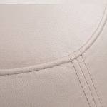 Кресло без подлокотников бежевое с принтом Macrocosm варинант исполнения - 4 | Loft Concept в Москве