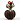 Статуэтка тропический фрукт Pandora Tropical Fruit Brown Red Green Flower