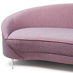 Диван Paulet Sofa Сиреневое Букле варинант исполнения - 4 | Loft Concept в Москве