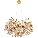 Люстра с хрустальными подвесками Fairytree Gold Crystal Chandelier 10 варинант исполнения - 2 | Loft Concept в Москве