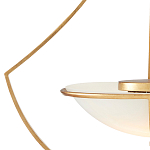 Люстра золотая светодиодная Graduated Bell варинант исполнения - 1 | Loft Concept в Москве