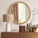 Комод с геометрическим рисунком на ящиках Anders Dark Wood варинант исполнения - 8 | Loft Concept в Москве