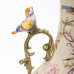 Ваза из фарфора с бронзовыми вставками Eden Garden варинант исполнения - 7 | Loft Concept в Москве