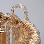 Люстра с подвесными рифлеными стеклянными трубками Nembus варинант исполнения - 9 | Loft Concept в Москве