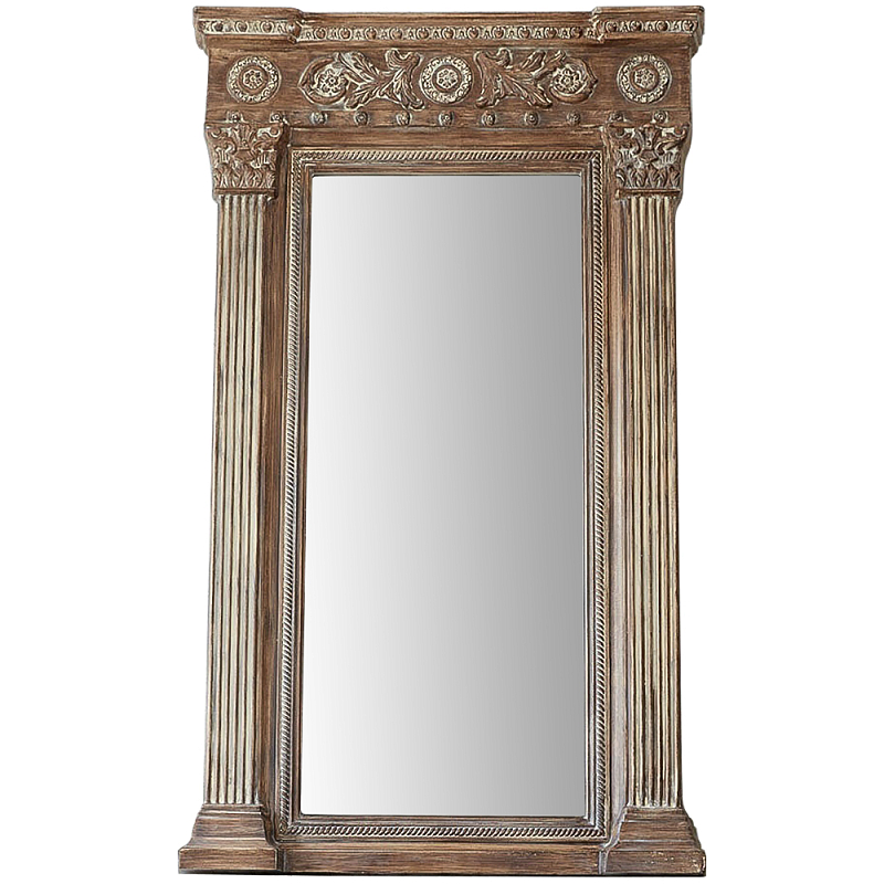   Clovis Wood Imitation Mirror    | Loft Concept 