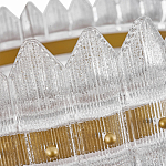 Люстра круглая с декоративными элементами в виде лепестков Round Light Flashing варинант исполнения - 7 | Loft Concept в Москве