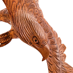 Статуэтка деревянная в виде орла Bali Eagle варинант исполнения - 3 | Loft Concept в Москве