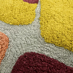 Чехол на подушку с рисунком горчичного цвета Elan Textured варинант исполнения - 6 | Loft Concept в Москве