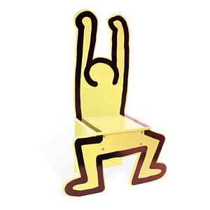 Детский стул Chaise Keith Haring Dancer Vilac Желтый