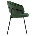 Стул в велюре зеленого цвета Horizon варинант исполнения - 3 | Loft Concept в Москве