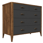 Комод из массива бука с 5-ю ящиками Tasteful Furniture варинант исполнения - 2 | Loft Concept в Москве