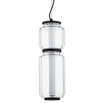 Подвесной светильник с прозрачным плафоном Jarrty 47 см варинант исполнения - 1 | Loft Concept в Москве