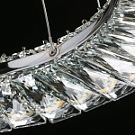 Люстра круглая с прозрачной хрустальной рамкой Maude Crystal Light варинант исполнения - 11 | Loft Concept в Москве