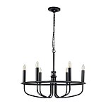 Люстра круглая с 6-ю лампами Kichler варинант исполнения - 2 | Loft Concept в Москве