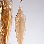 Подвесная люстра с ветвистым каркасом Sconce Caramel варинант исполнения - 2 | Loft Concept в Москве