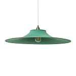 Подвесной вязаный зеленый светильник «Токио»  варинант исполнения - 1 | Loft Concept в Москве