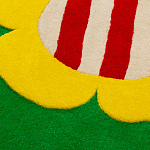 Дизайнерский ковер с цветами Poltronova Tappeto Prato Rug варинант исполнения - 6 | Loft Concept в Москве