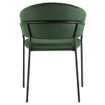 Стул в велюре зеленого цвета Horizon варинант исполнения - 4 | Loft Concept в Москве