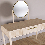 Туалетный Стол с зеркалом Primo Светлый дуб варинант исполнения - 3 | Loft Concept в Москве