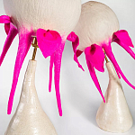 Торшер фуксия «Цветы из снов»  варинант исполнения - 2 | Loft Concept в Москве