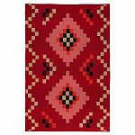 Плед хлопковый по мотивам башкирских орнаментов Ural and Siberian Patterns варинант исполнения - 1 | Loft Concept в Москве