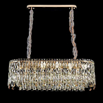 Люстра овальная с хрустальными подвесками Roul Crystal Light варинант исполнения - 1 | Loft Concept в Москве