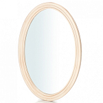 Овальное настольное зеркало бежевое Interiors Romance варинант исполнения - 1 | Loft Concept в Москве