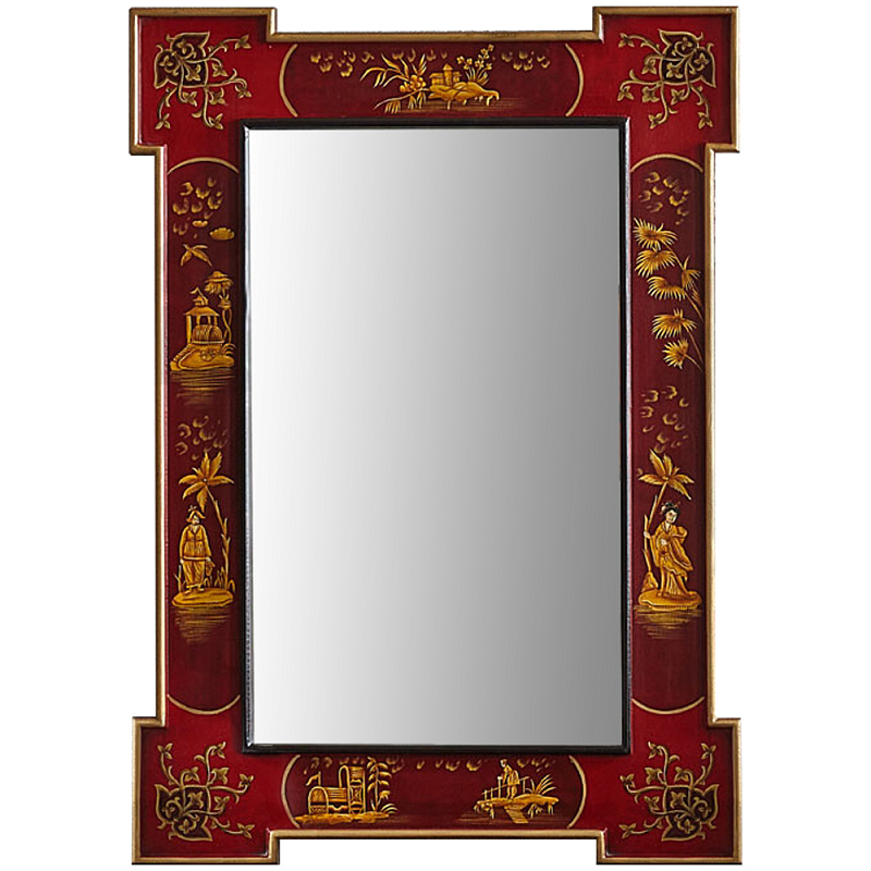       Chinoiserie Mirror Red     | Loft Concept 