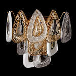 Бра с белыми и прозрачными подвесками Character Chandelier варинант исполнения - 2 | Loft Concept в Москве