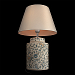 Настольная лампа цилиндрическая с цветочной росписью Lamp Flower Painting варинант исполнения - 5 | Loft Concept в Москве