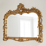 Зеркало настенное в ажурной раме в стиле барокко Ornate Ornaments варинант исполнения - 2 | Loft Concept в Москве
