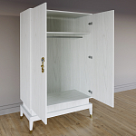 Платяной шкаф Elsa Dreams White с 2-мя фасадами варинант исполнения - 1 | Loft Concept в Москве