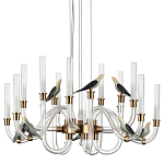 Люстра с декоративными птицами Ganthea D 73 см варинант исполнения - 1 | Loft Concept в Москве