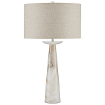 Настольная лампа на конусовидном корпусе с чашей и с тканевым абажуром Daydreaming варинант исполнения - 3 | Loft Concept в Москве