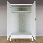 Платяной шкаф Elsa Dreams White с 2-мя фасадами варинант исполнения - 4 | Loft Concept в Москве