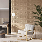 Гипсовая 3D Панель M-106 варинант исполнения - 2 | Loft Concept в Москве